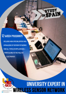 UE in Wireless Sensor Network UMH Study in Spain folleto