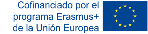 Logo Cofinançat pel Programa Erasmus PAS Unió Europea