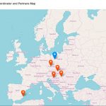 Mapa coordinador y socios proyecto SUSTA EU