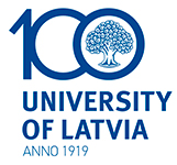 Universidad de Letonia logo