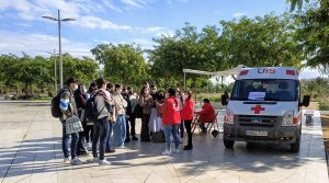 Ambulancia Cruz Roja Campus Elche ONGs