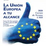 Cartel La Unión Europea a tu alcance UMH Jean Monnet