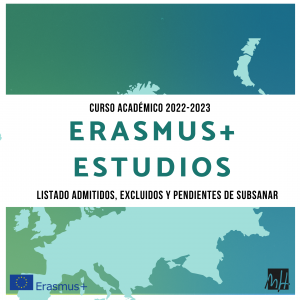 Diseño listado pendientes subsanar Erasmus Estudios 2022-23