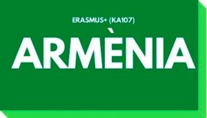 Erasmus KA107 Armènia països associats botó