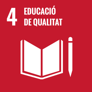 Educacio de qualitat ODS logo