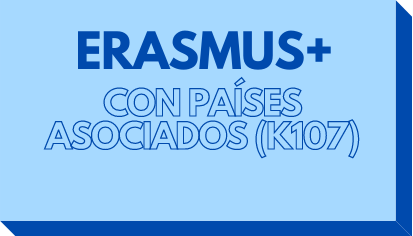 Erasmus+ con países asociados (K107) botón
