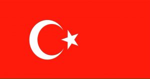 Bandera ayuda humanitaria Turquía ayuda