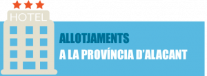 Botó allotjaments província Alacant