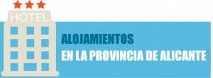 Botón alojamientos provincia Alicante