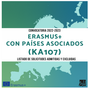 Convocatoria Erasmus países asociados KA107 diseño
