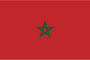 Marruecos ayuda humanitaria bandera