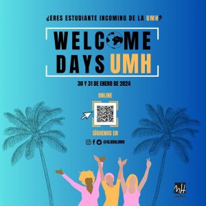 Welcome Days UMH Enero 24 diseño fondo