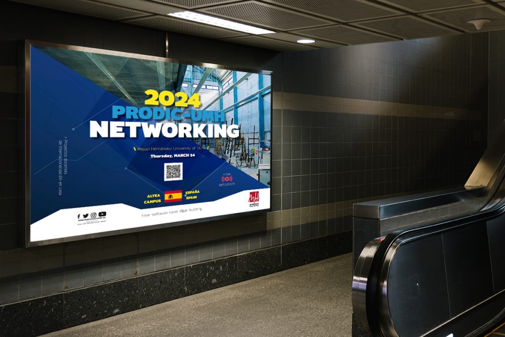 2024 PRODIC-UMH Networking subway shelter