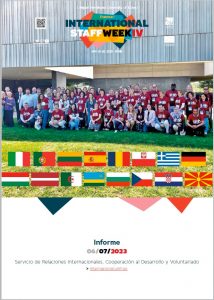 Informe International Staff Week IV 2023 portada