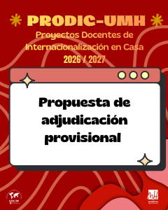 propuesta provisional de adjudicación