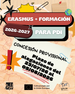 Concesión provisional Erasmus PDI UMH 2026-2027