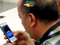 Boumaraf Belkacem Networking mobile activity UMH International Staff Week IV 2023
